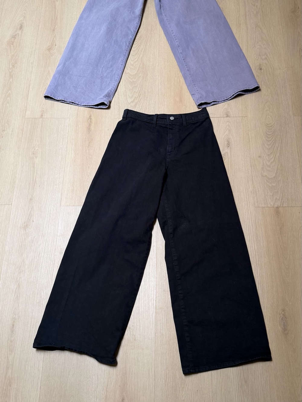 Universal Thread Black SailooWide-Leg Jeans size 4